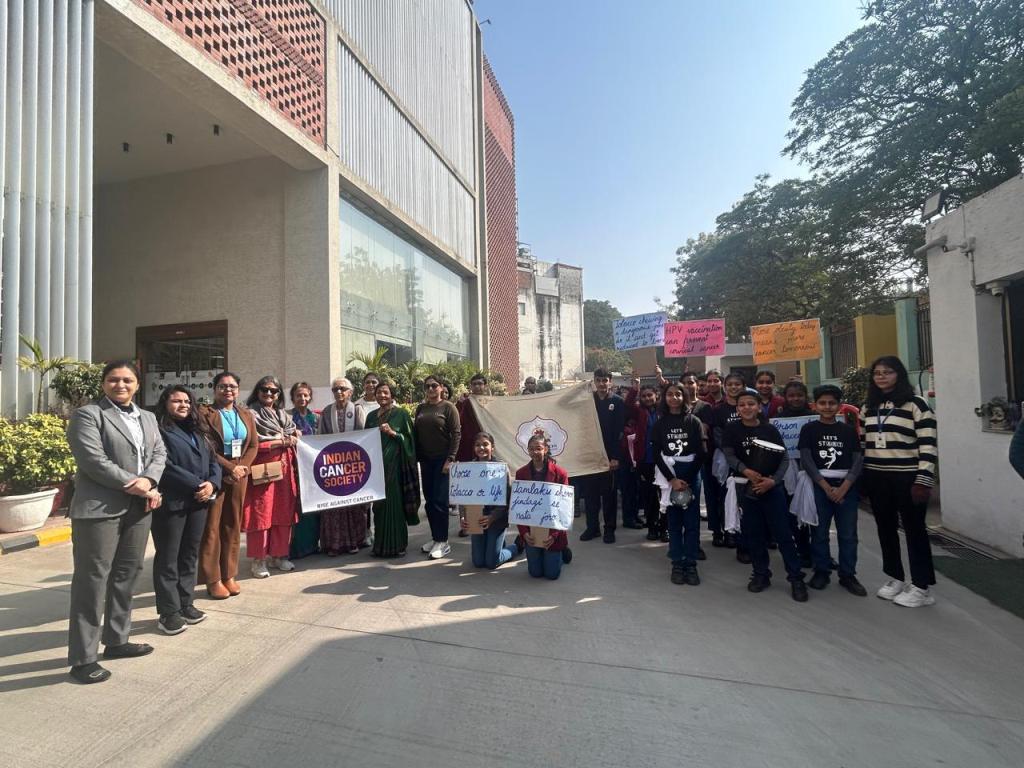 Orchids The International School and the Indian Cancer Society come together for the ‘Walk of Hope’ to spread awareness on World Cancer Day!